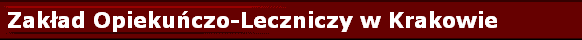  Zak�ad Opieku�czo-Leczniczy w Krakowie 
